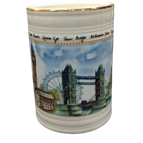 Vintage London Panorama Large Tankard from Harrods - Picture 11 of 16